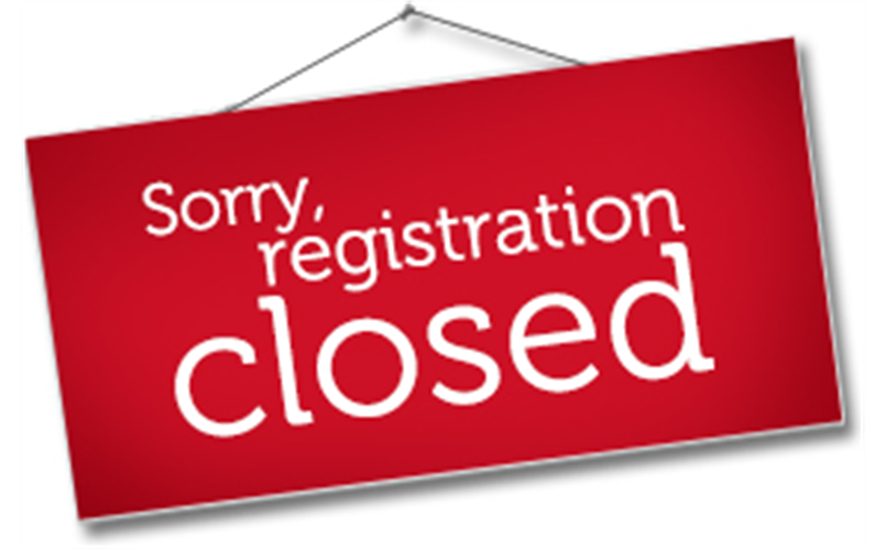 Registration Closed